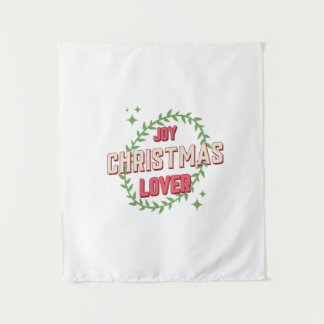Tapiz Amante de la Navidad alegre