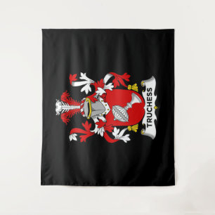 Tapiz Amante del ajedrez  Escudo de armas de la Truquesa