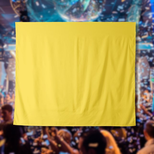 Tapiz Amarillo Solido Color Amarillo Sol | Clásico Elega (Subido por el creador)