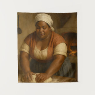 Tapiz Amasando el Pan