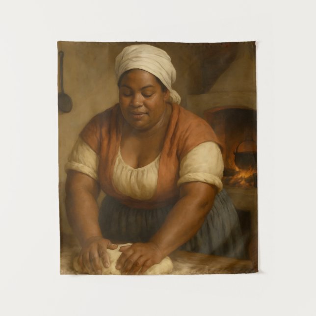 Tapiz Amasando el Pan (Anverso)