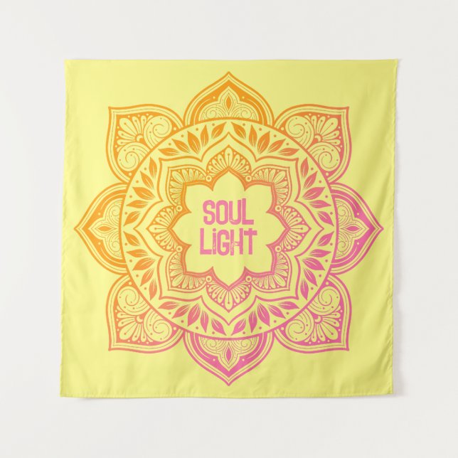 Tapiz Amaya Mandala Personalized Tapestry (Anverso)