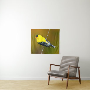 Tapiz American Goldfinch - Fotografía original