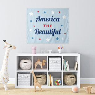 Tapiz Americana la Hermosa 4 de Julio