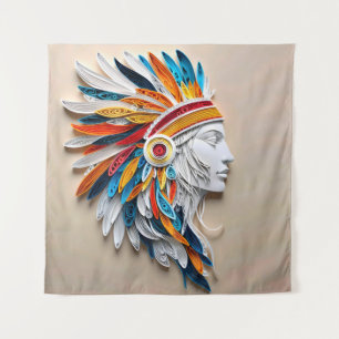 Tapiz Americano nativo