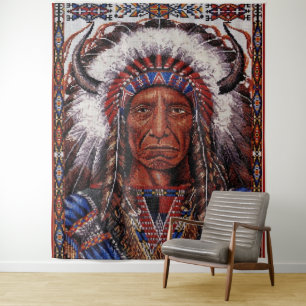 Tapiz Americano nativo