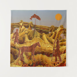 Tapiz Americanos nativos de Oro