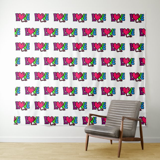 Tapiz Amor (In situ (horizontal))