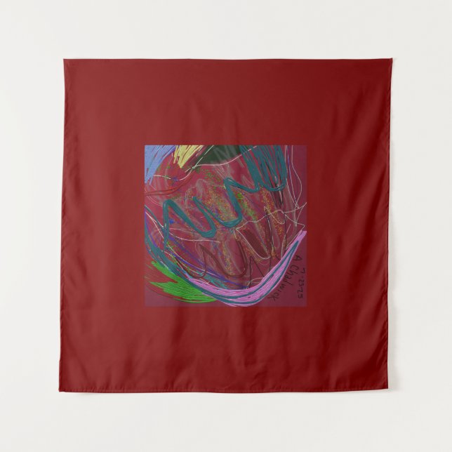 Tapiz Amor Abstracto (Anverso)