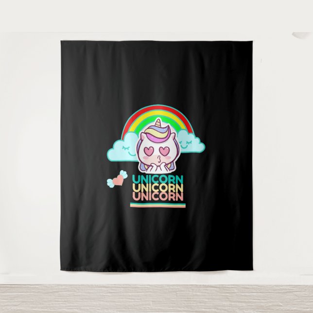 Tapiz Amor de Unicornio (Anverso)