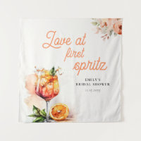 Amor en el primer Spritz Bridal Shower