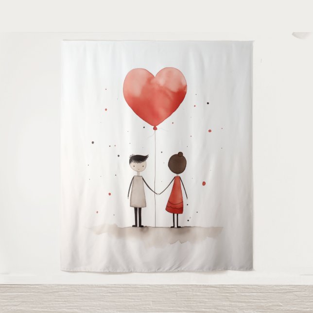 Tapiz Amor en la simplicidad (Anverso)