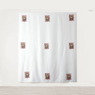 Tapiz Amor más allá del tiempo - Skeleton Abrazo arte