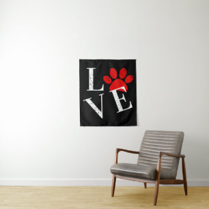 TAPIZ AMOR MODERNO PARA PERRO PATA