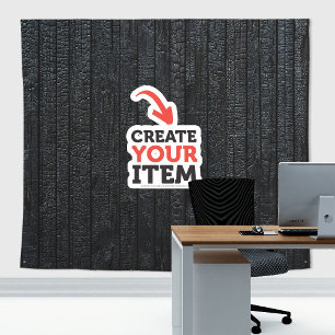 Tapiz Añade tu logo Fondo Zoom Madera Carbonizada Japone