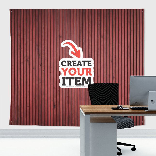 Tapiz Añade tu logo Paneles de madera Telón de fondo Zoo (Wood panels tapestry decor: add your logo or use it without logo. Add texts with the Editor Tool!)