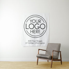 Tapiz Añadir el logotipo corporativo moderno Minimalista