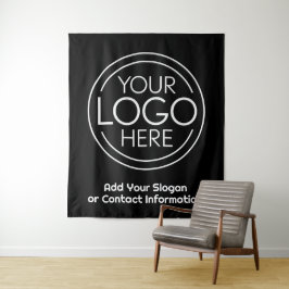 Tapiz Añadir el logotipo corporativo moderno Minimalista