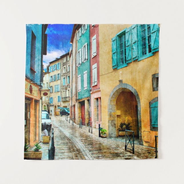 Tapiz Ancient architecture art (Anverso)