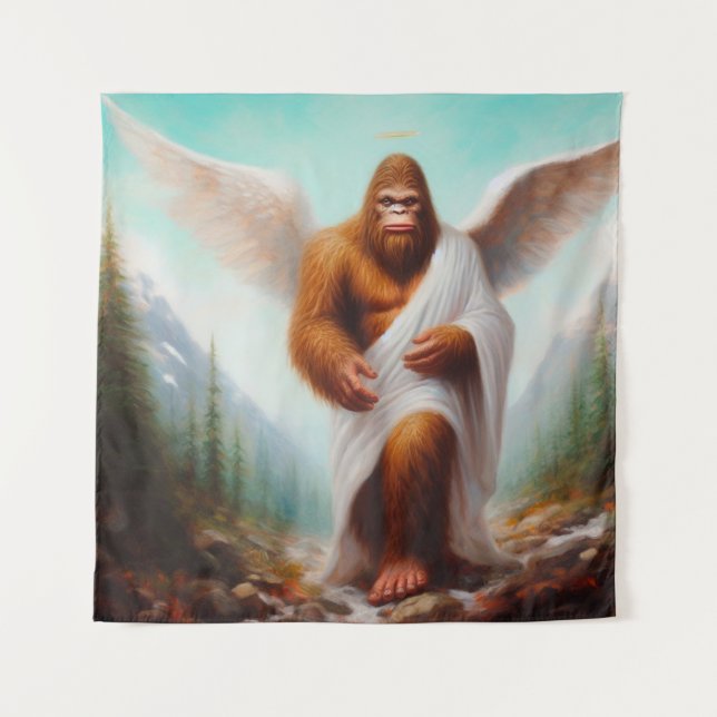 Tapiz Ángel Bigfoot (Anverso)