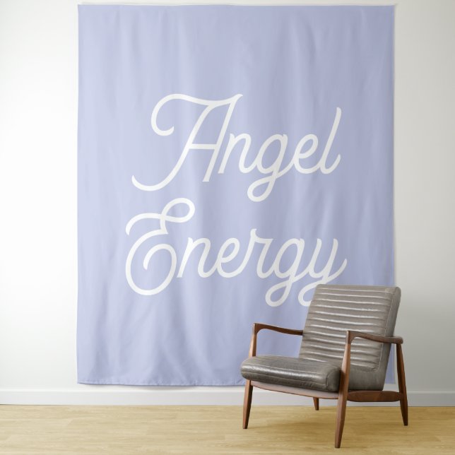 Tapiz Angel Energy Aesthetic Tapestry (In situ)