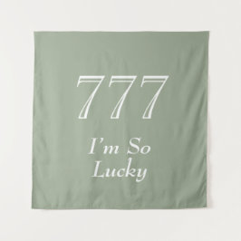 Tapiz Ángel Números 777 Decoración Espiritual Estética
