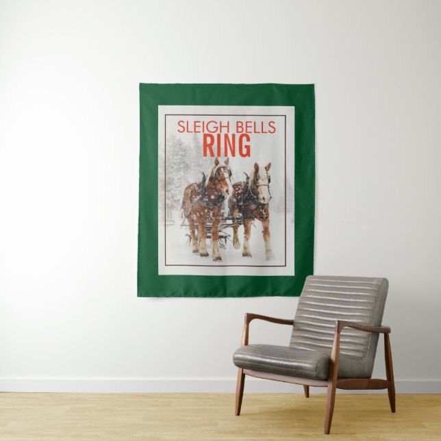 Tapiz Anillo de las campanas de Sleigh (In situ)