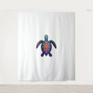 Tapiz Animal Marino Tie Dye Tribal Animal Marino Maorí T