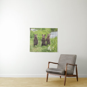 Tapiz Animales de bebé más afectados   Kamchatka Brown B