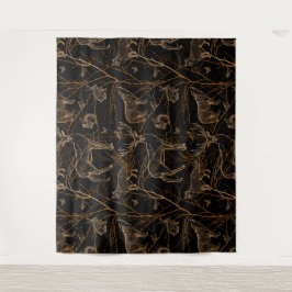 Tapiz Animales de vida silvestre de los bosques osos de