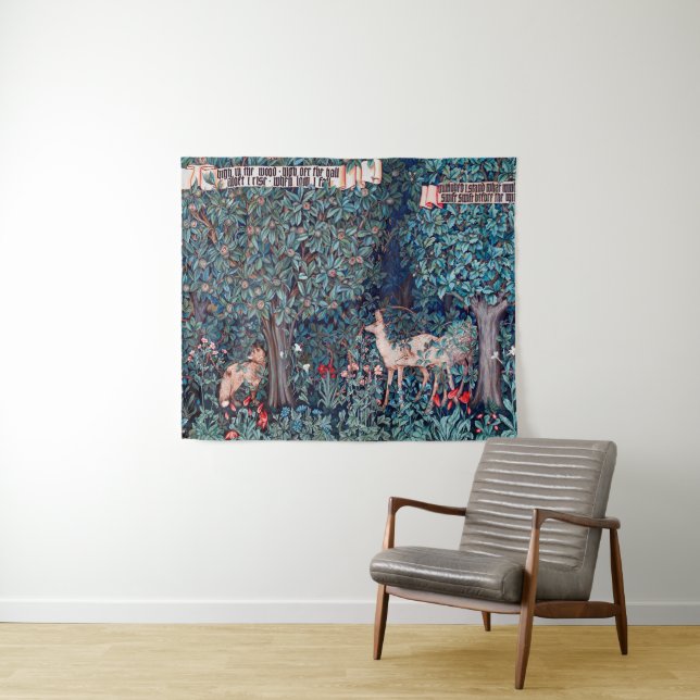 Tapiz Animales en el bosque, William Morris (In situ (horizontal))
