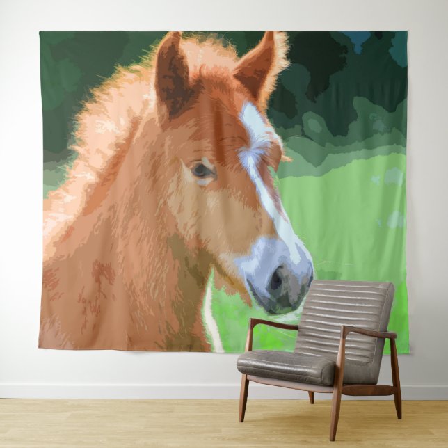 Tapiz AnimalMix_Horse_013 (In situ (horizontal))