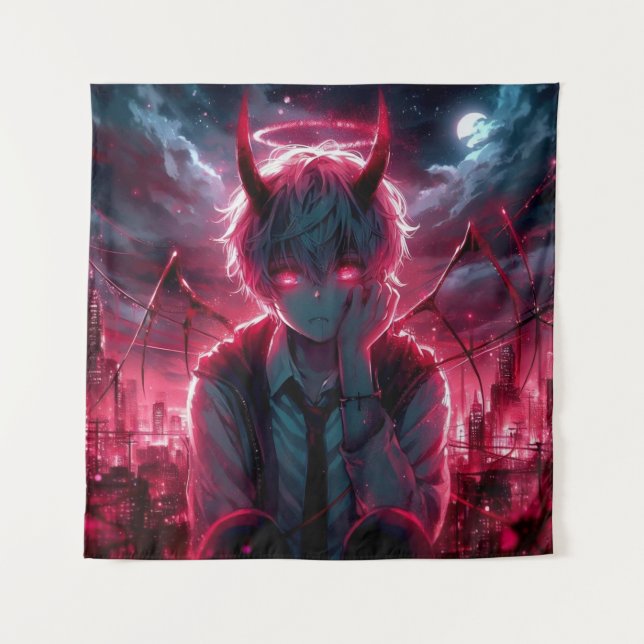 Tapiz Animé Demonio (Anverso)