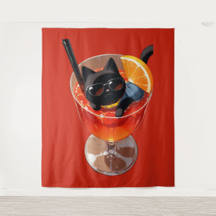 TAPIZ ANIME GATO NEGRO