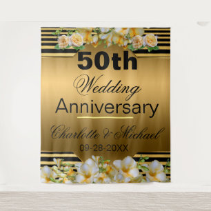 Tapiz Aniversario de bodas de oro 50