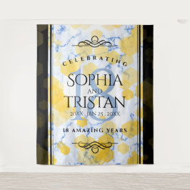 Tapiz Aniversario de Bodas de Porcelana del siglo XVIII 