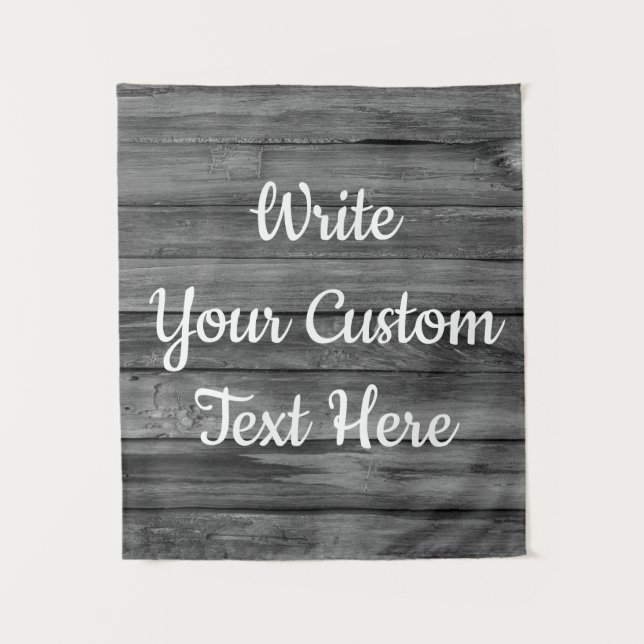 Tapiz Aniversario Gris Fiesta Foto Fondo de Booth Prop (Anverso)