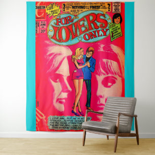 Tapiz Años 1960 sólo para los amantes