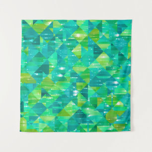 Tapiz Antecedentes abstractos. mosaico verde