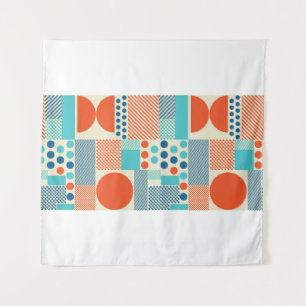 Tapiz Antecedentes con formas geométricas, arte moderno