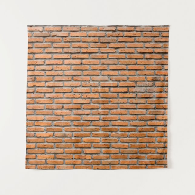 Tapiz Antecedentes de viejas paredes de ladrillo vintage (Anverso)