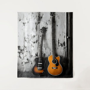 Tapiz antes del concierto