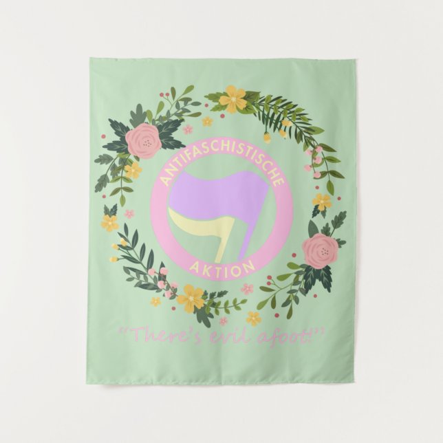 Tapiz anti odio pero haz que sea lindo (Anverso)