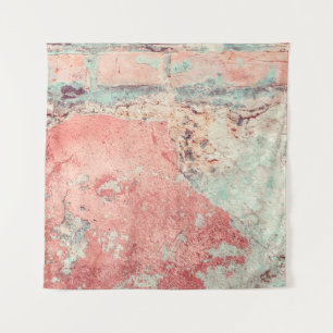 Tapiz Antiguo muro de hormigón texturado con defectos na