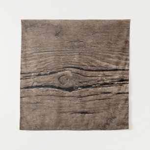 Tapiz Antiguos durmientes de madera con fondo texturizad