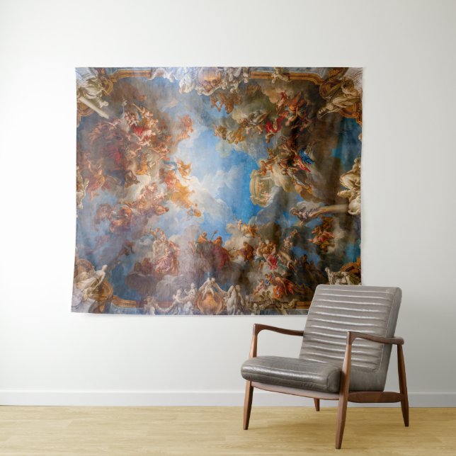 Tapiz Apoteosis de Hércules en Chateau de Versalles (In situ (horizontal))