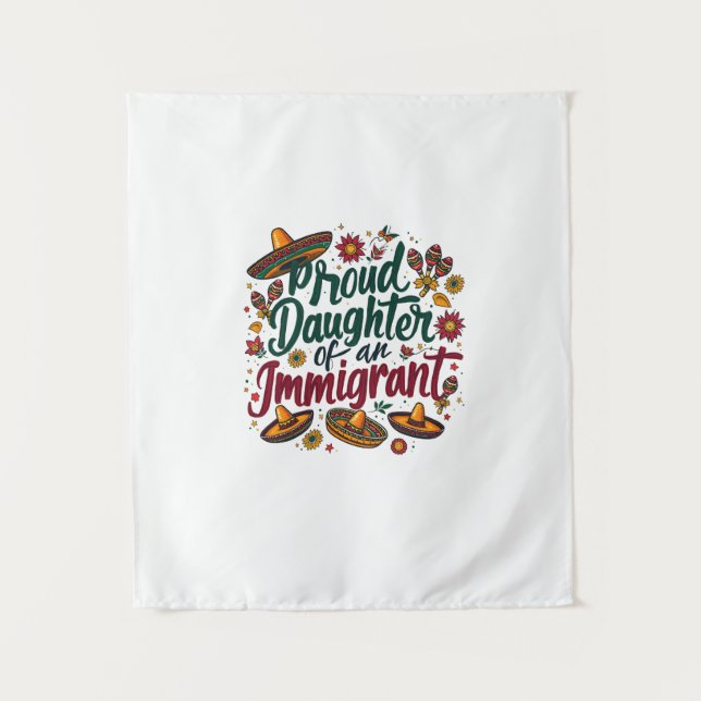 Tapiz Apoyo los derechos de las mujeres y el feminismo e (Anverso)