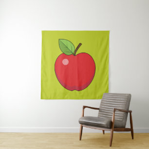 Tapiz Apple Rojo