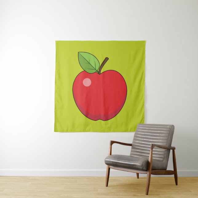 Tapiz Apple Rojo (In situ)