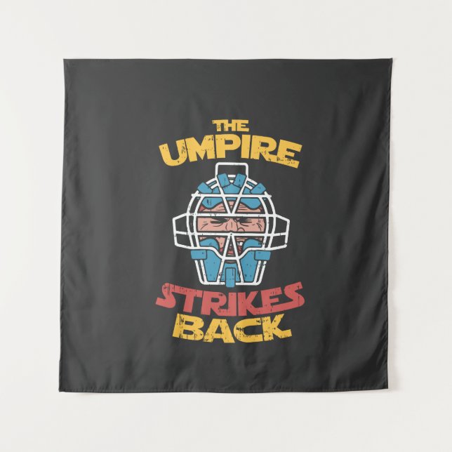 Tapiz Árbitro de béisbol (Anverso)